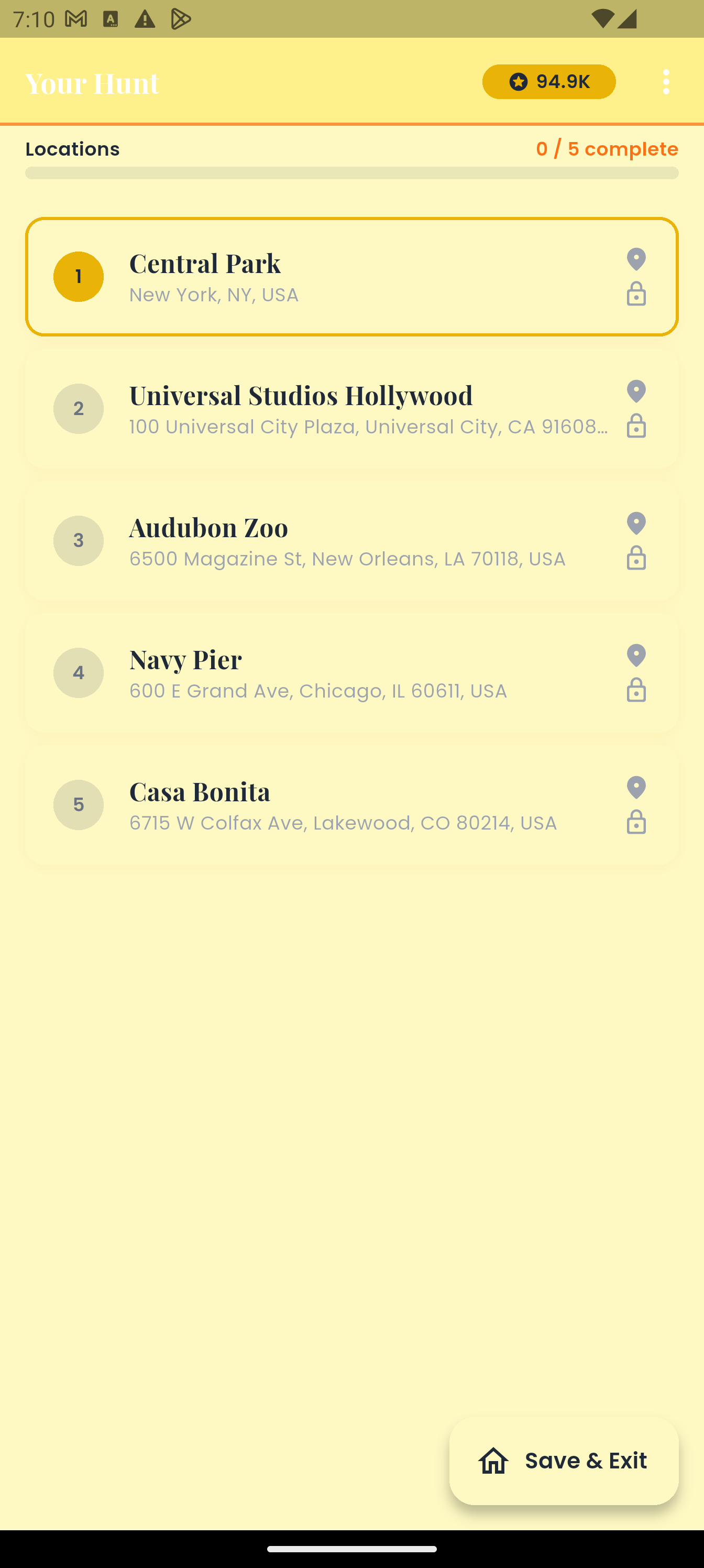 QuestSpot App Screenshot 4